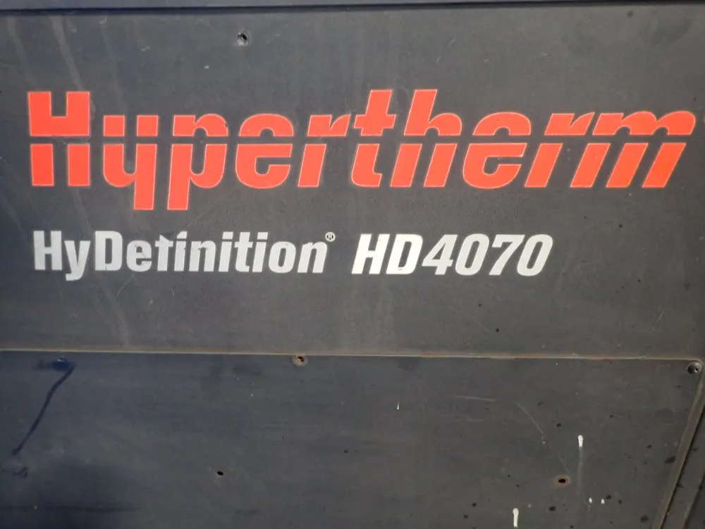 Hypertherm 200 Amp Hd4070 Plasma Cutting System - Hd4070