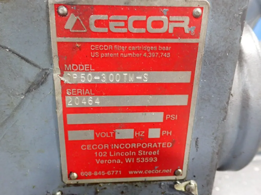 Cecor Sump Cleaner/filter - Sp50-300tw-s