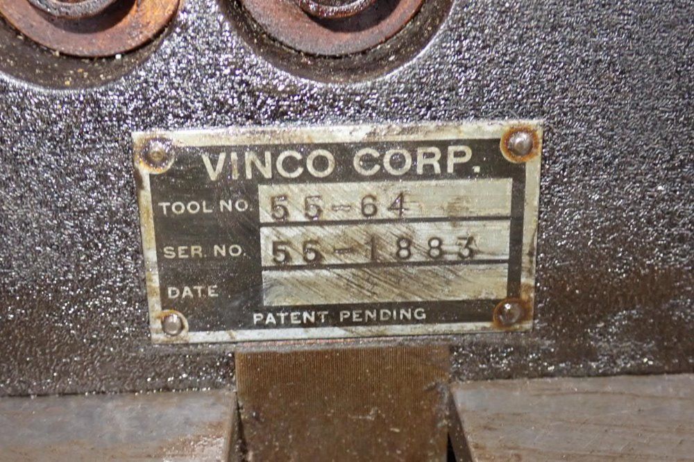 Vinco Corp 20" Width 55-51 Tool Grinder - 55-51