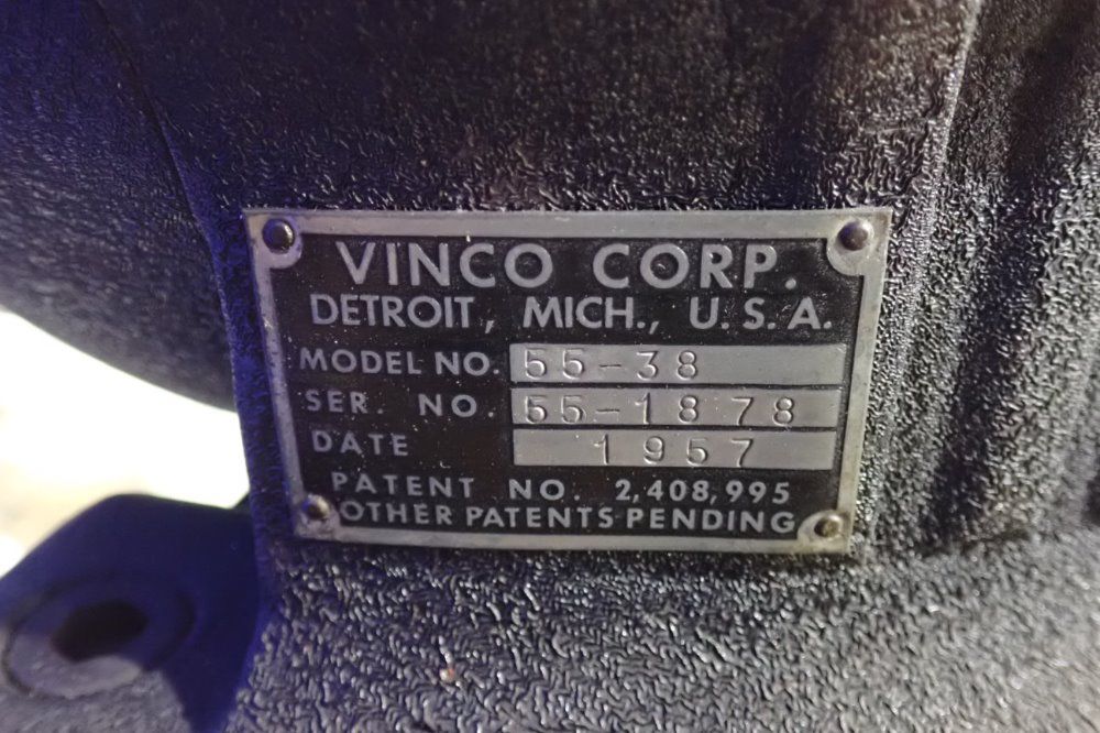 Vinco Corp 20" Width 55-51 Tool Grinder - 55-51