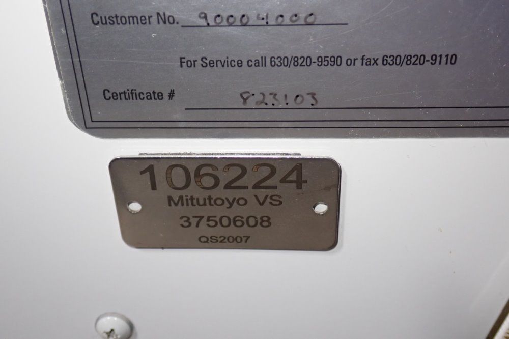 Mitutoyo Quickscope/qs2002 Vision Measuring Machine - Quickscope/qs2002