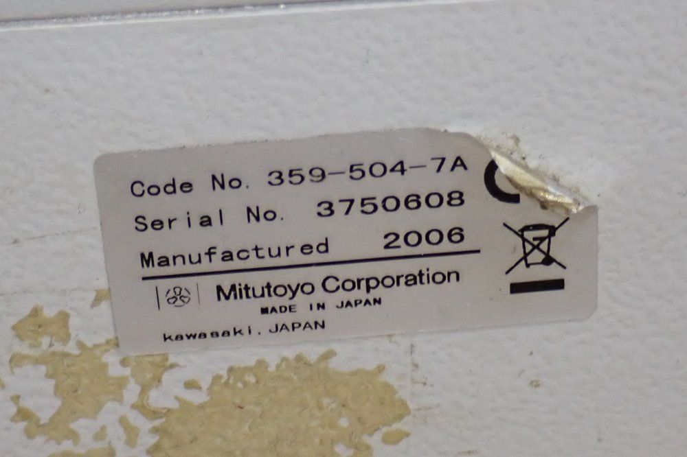 Mitutoyo Quickscope/qs2002 Vision Measuring Machine - Quickscope/qs2002