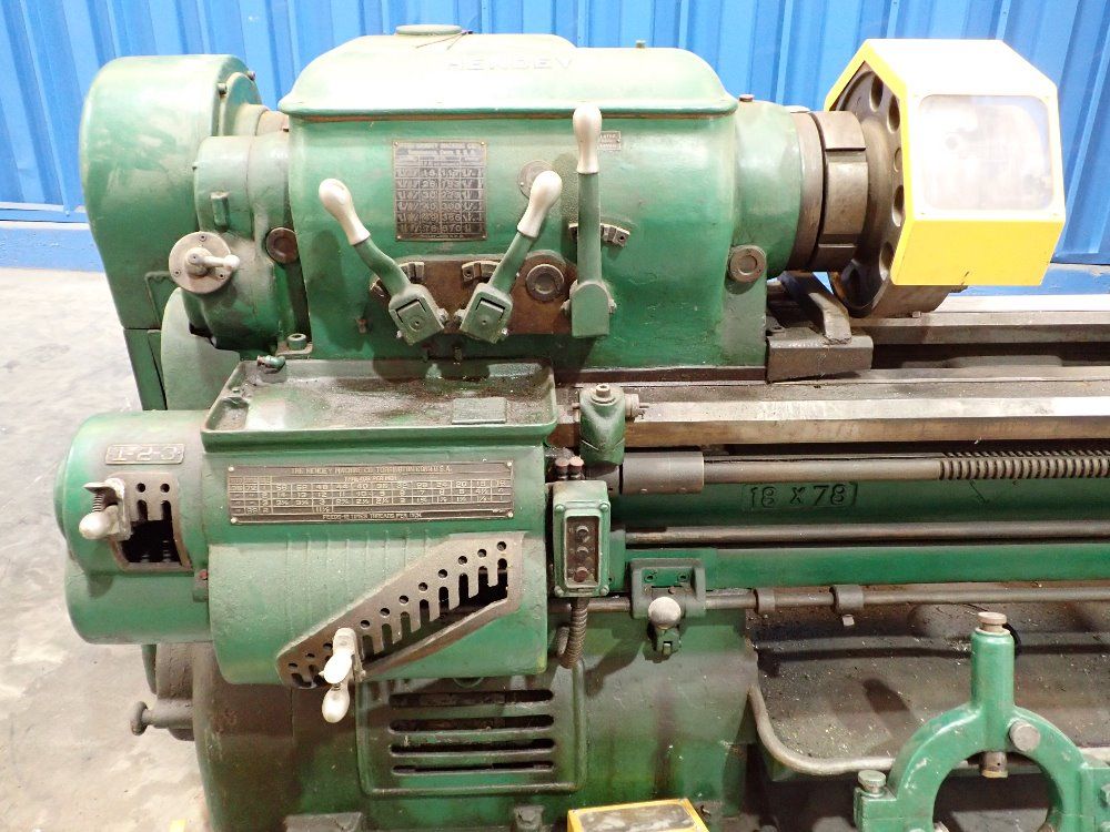Hendey 18x78 Lathe