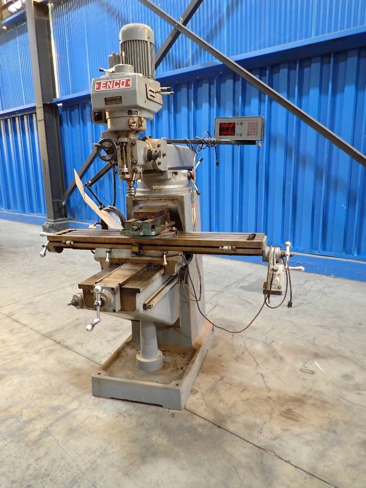 Enco 2.4kw/9.7a Vertical Milling Machine - 100-1598