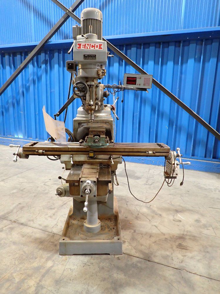 Enco 2.4kw/9.7a Vertical Milling Machine - 100-1598