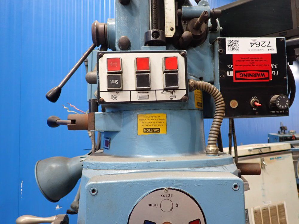 Lagun 58x11 Vertical Milling Machine - Ftv-4