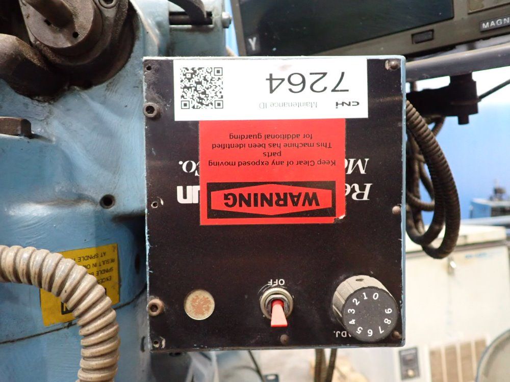 Lagun 58x11 Vertical Milling Machine - Ftv-4