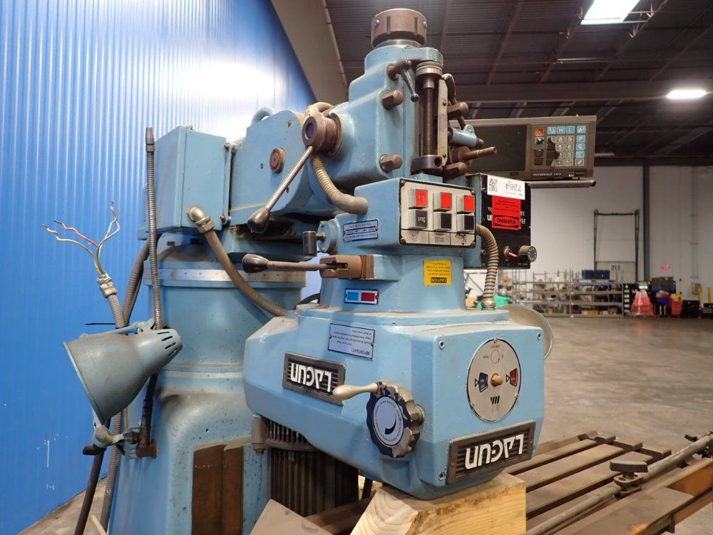 Lagun 58x11 Vertical Milling Machine - Ftv-4