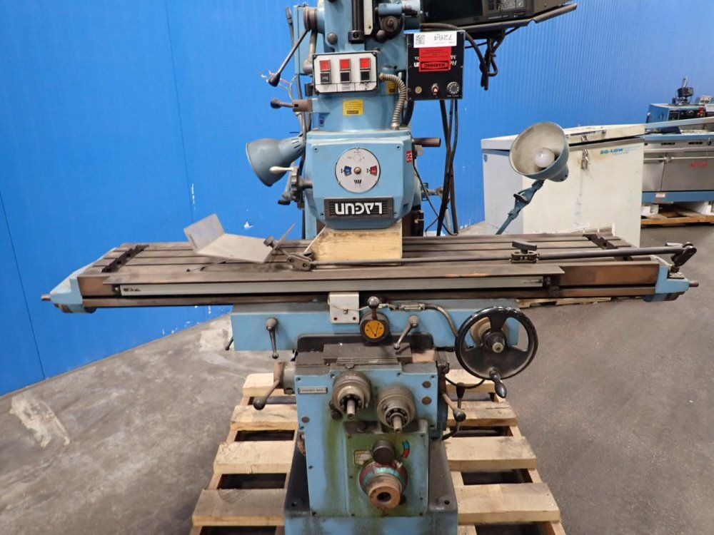 Lagun 58x11 Vertical Milling Machine - Ftv-4