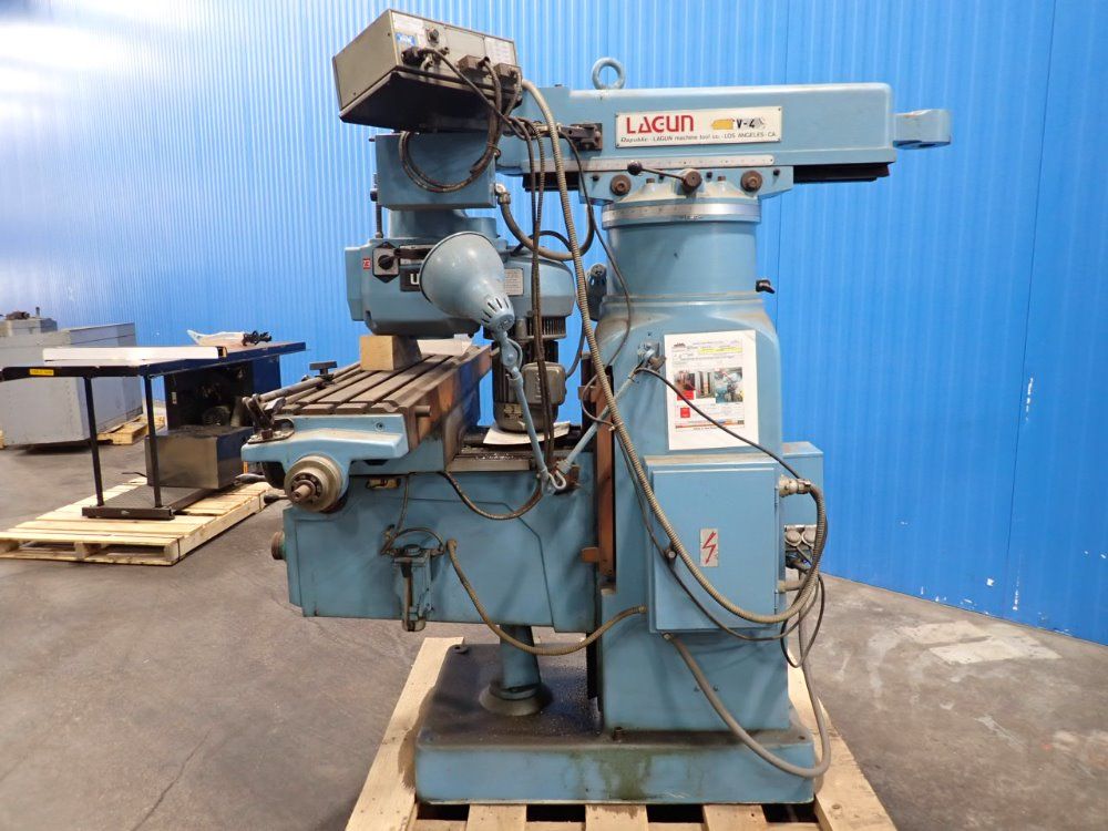 Lagun 58x11 Vertical Milling Machine - Ftv-4