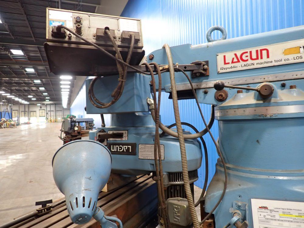 Lagun 58x11 Vertical Milling Machine - Ftv-4