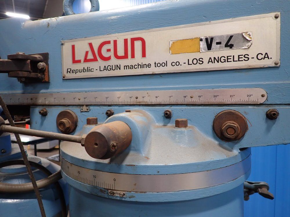 Lagun 58x11 Vertical Milling Machine - Ftv-4