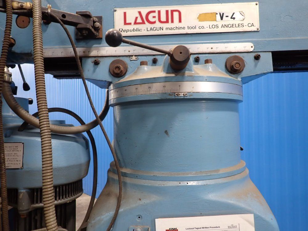 Lagun 58x11 Vertical Milling Machine - Ftv-4