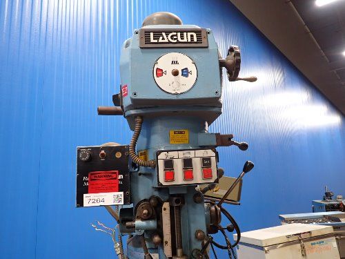 Lagun 58x11 Vertical Milling Machine - Ftv-4