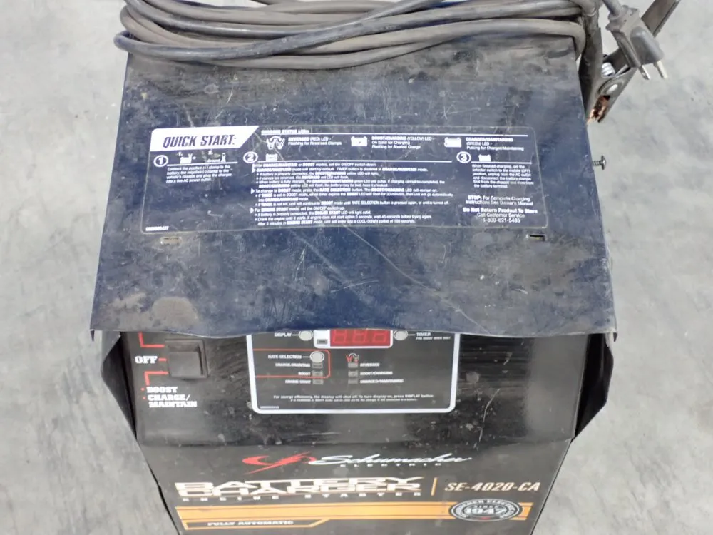 Schumacher Electric Battery Charger/starter - Se-4020-ca