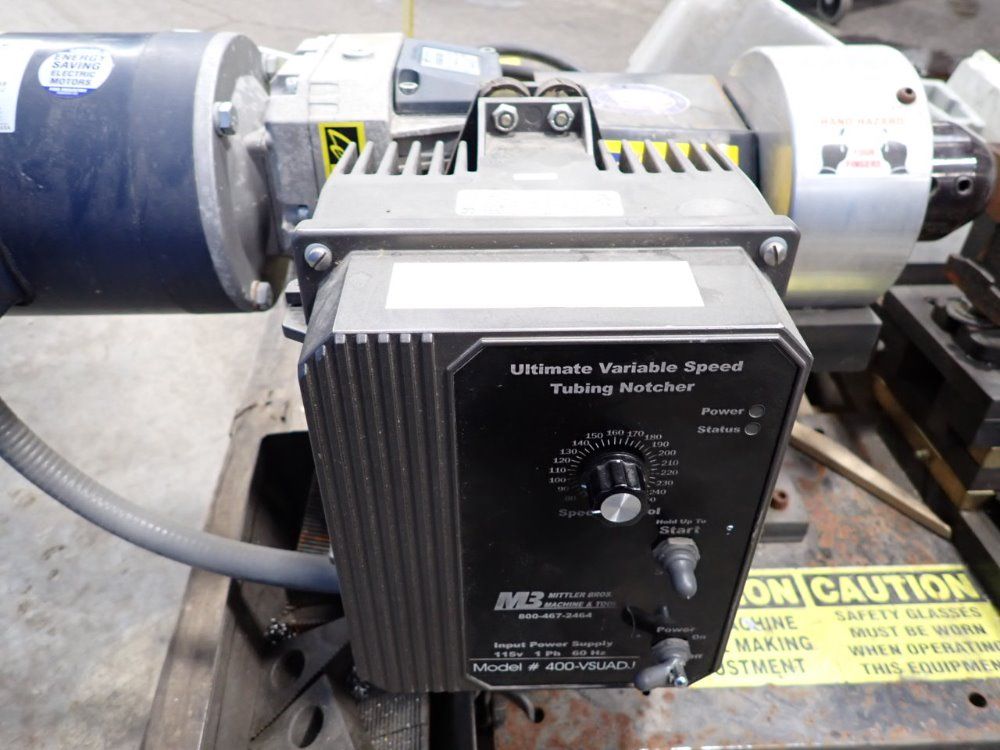 Mittler Brothers Single Speed Tube Notcher Wtools