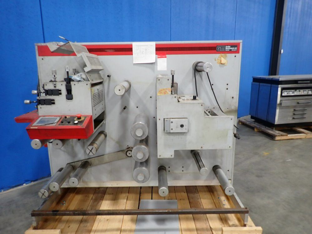 Grafisk Maskinfabrik Web Width 50-330 Mm Label Converting Machine - Uc330l