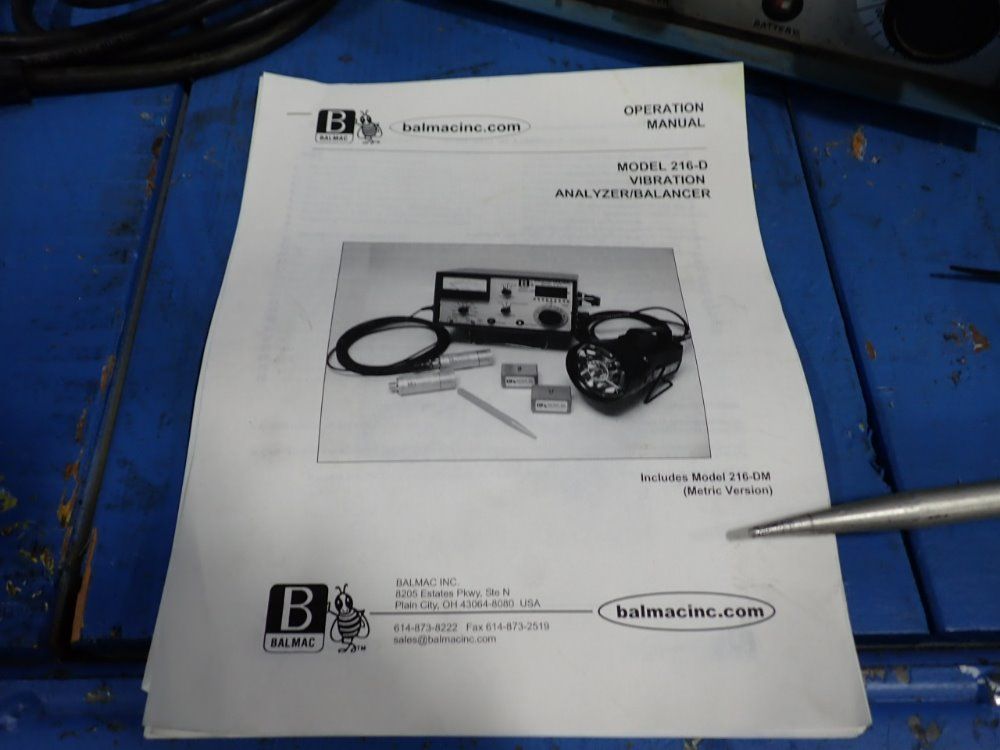 Balmac Vibration Analyzerbalancer
