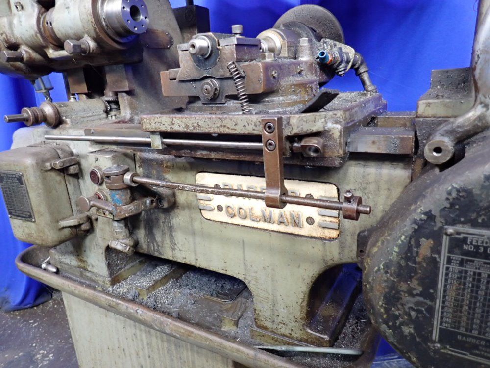 Barber Colman No. 3 Gear Hobbing Machine - No. 3