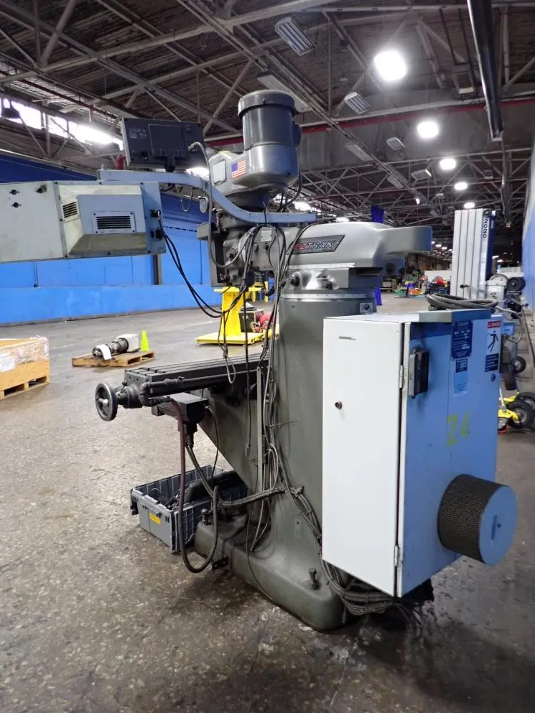 Bridgeport 48" X 9" Ez Trak Series Cnc Vertical Mill - Ez Trak Series