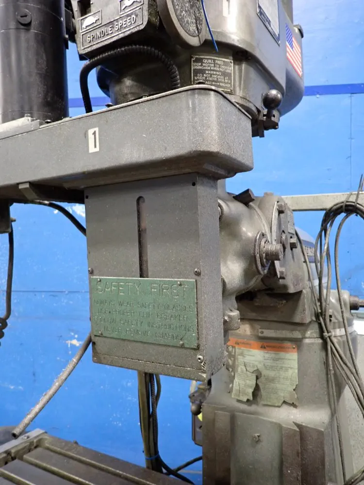 Bridgeport 48" X 9" Ez Trak Series Cnc Vertical Mill - Ez Trak Series