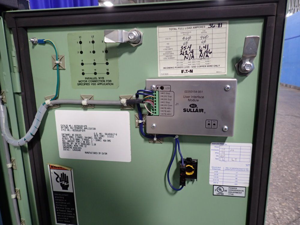 Sullair 30 Hp Air Compressor - 2200/2207v/a