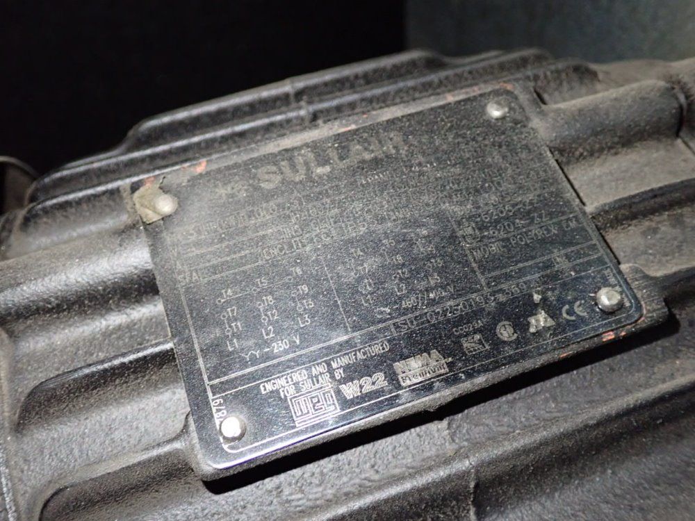 Sullair 30 Hp Air Compressor - 2200/2207v/a