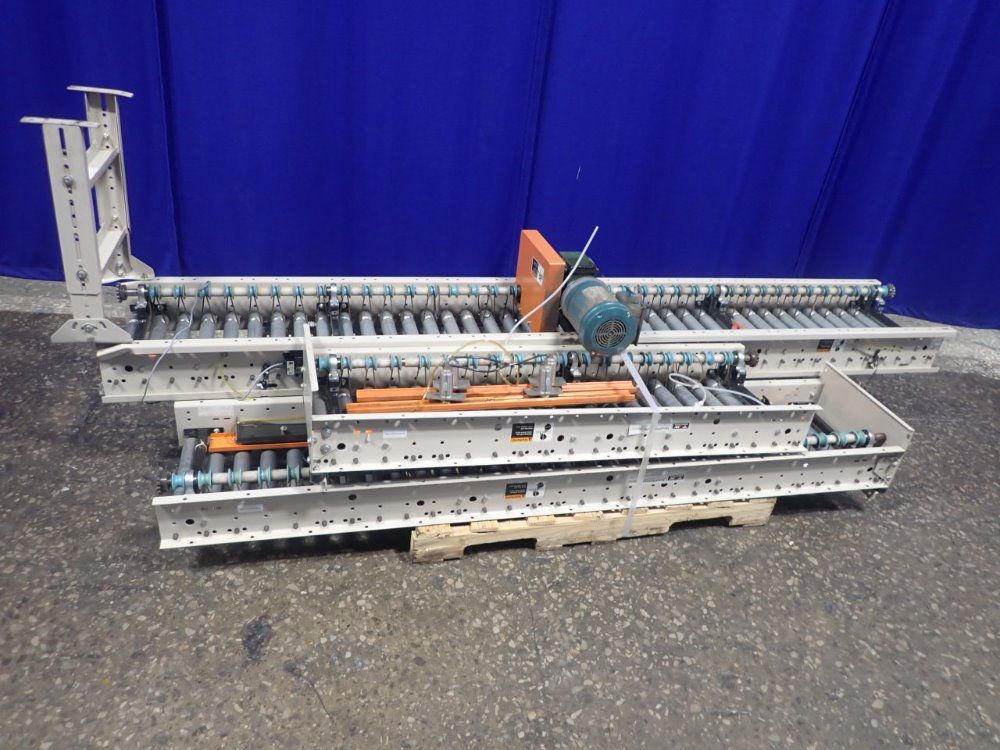 Tgw 15" W Power Roller Conveyor Sections