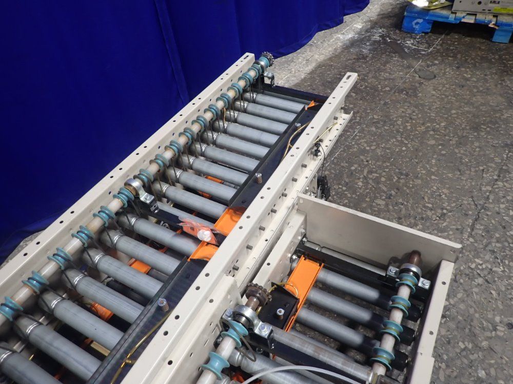 Tgw 15" W Power Roller Conveyor Sections