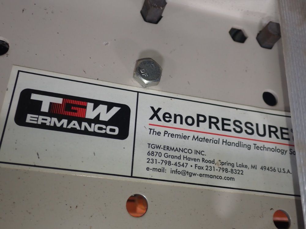 Tgw 15" W Power Roller Conveyor Sections