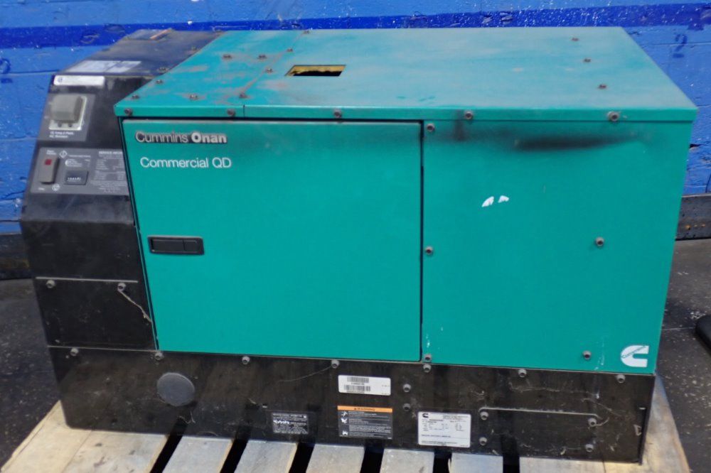 Cummins Onan 10kw Generator - Commercial Qd/10hdkcc42345c