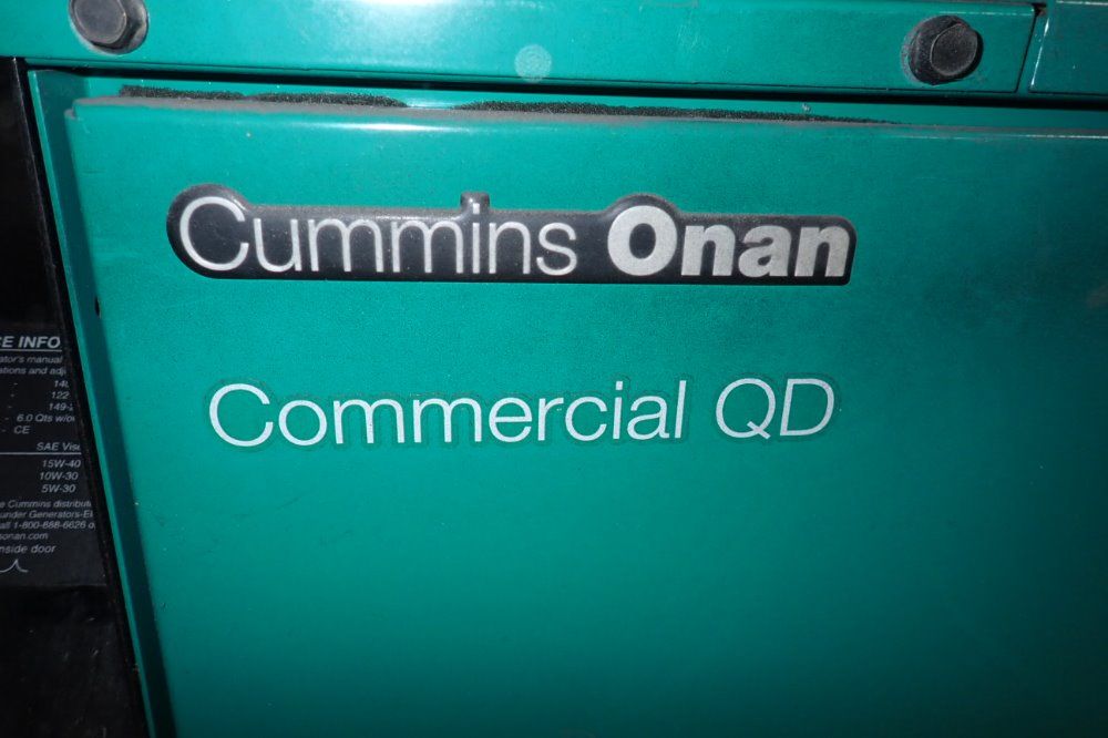 Cummins Onan 10kw Generator - Commercial Qd/10hdkcc42345c