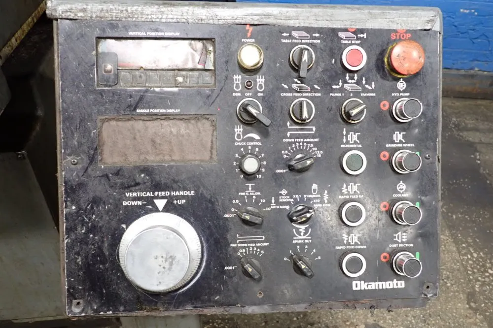 Okamoto 11 3/4" X 23 1/2" Acc-12-24dx Surface Grinder - Acc-12-24dx