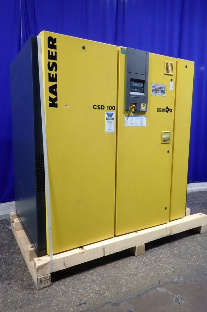 Kaeser 100 Hp Csd100 Air Compressor - Csd100