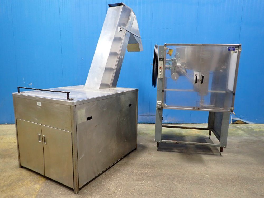 Palace Packaging Machines 44" X 48" X 28" Hopper Elevator Hopper/unscrambler - P-3-50