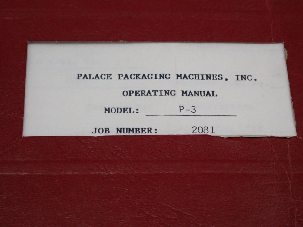 Palace Packaging Machines 44" X 48" X 28" Hopper Elevator Hopper/unscrambler - P-3-50
