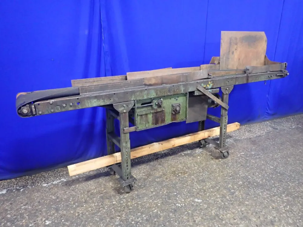 9" X 124" Power Belt Conveyor