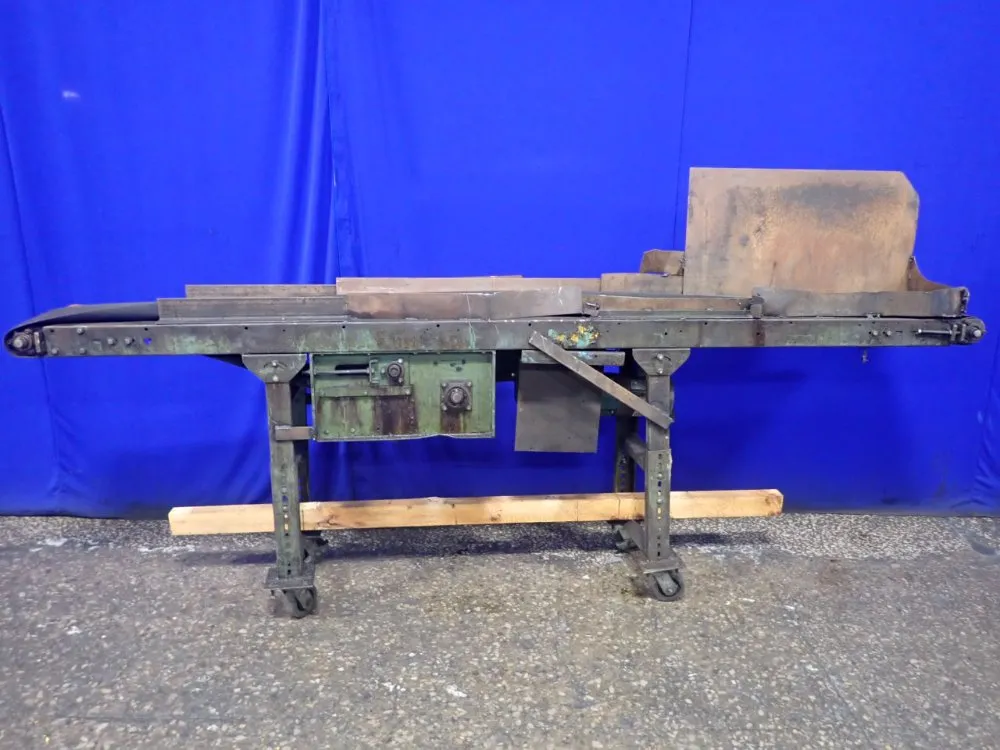 9" X 124" Power Belt Conveyor