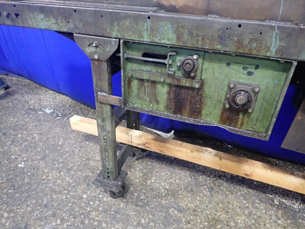 9" X 124" Power Belt Conveyor