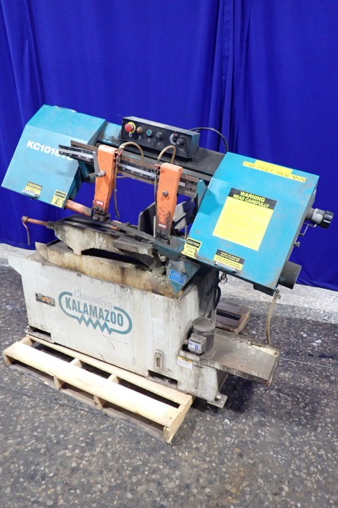 Clausing/kalamazoo 10" X 10 1/2" Kc1016vs Horizontal Band Saw - Kc1016vs