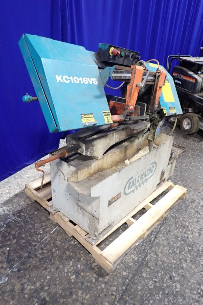 Clausing/kalamazoo 10" X 10 1/2" Kc1016vs Horizontal Band Saw - Kc1016vs