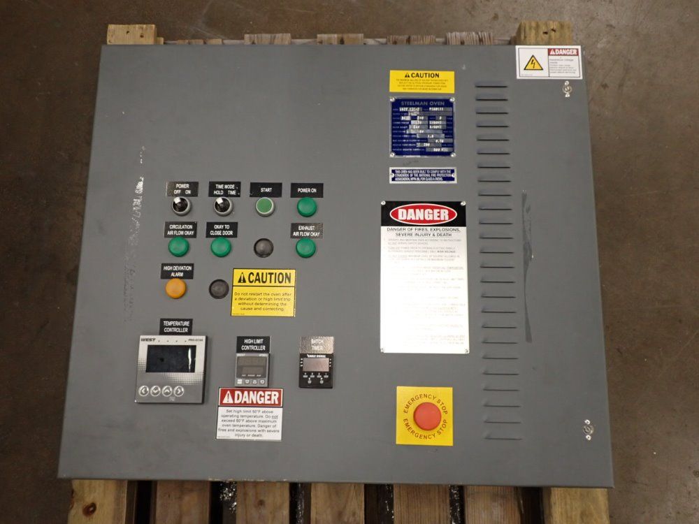 Steelman Industries 500f 64cu.ft. Industrial Process Oven - 1622 Eif-tl