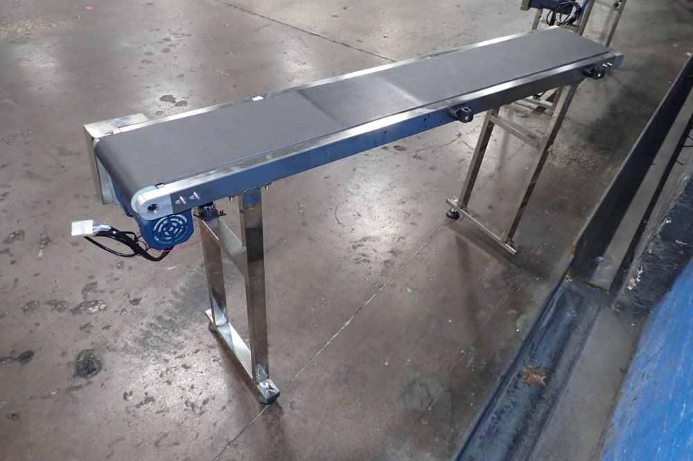 7 1/2" X 60" Power Belt Conveyor