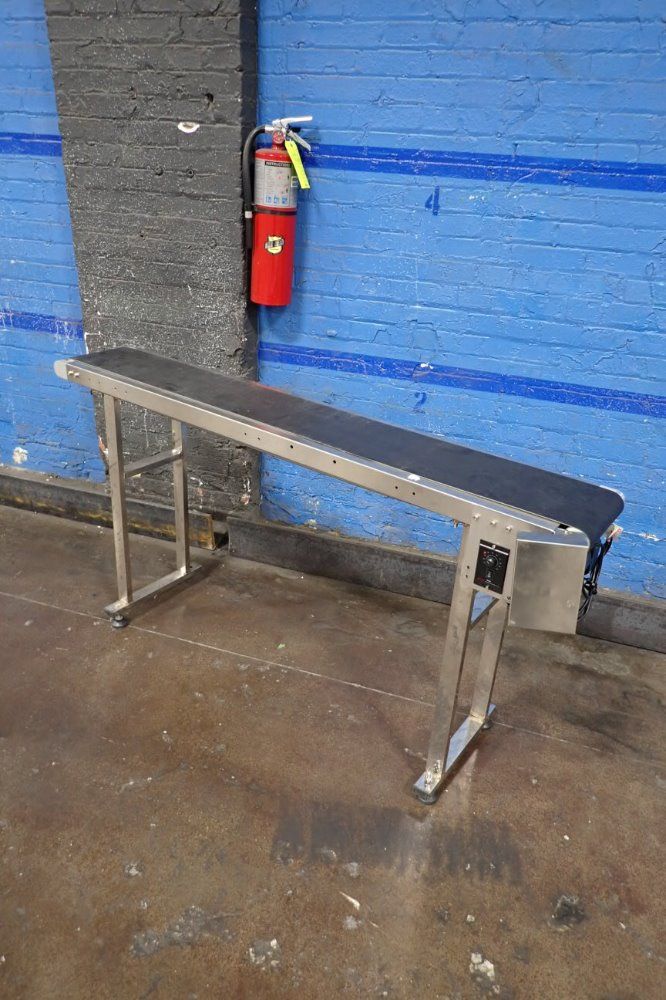 7 1/2" X 60" Power Belt Conveyor