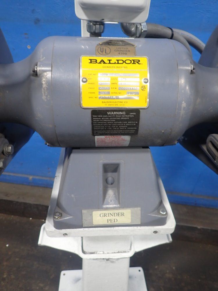 Baldor 10" Dia Pedestal Grinder - 105w