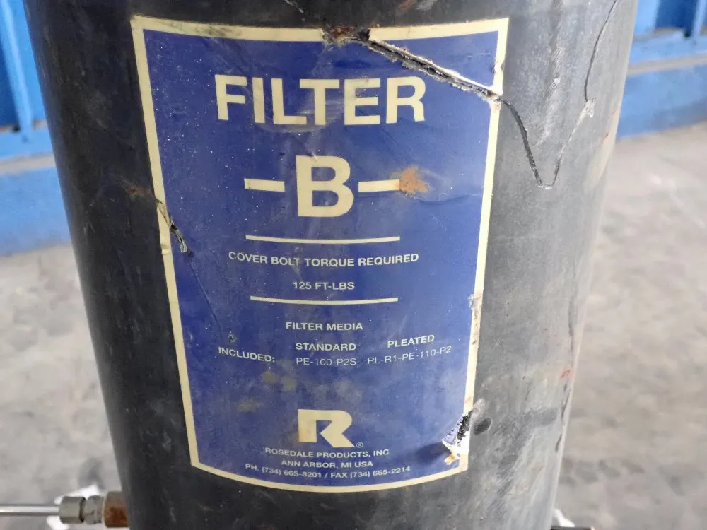 Rosedale Filter - 8300/150