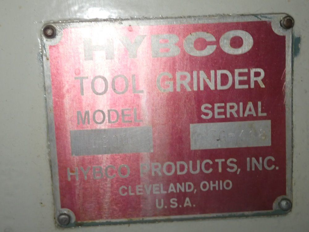 Hybco Hybco 1900 Cutter Grinder