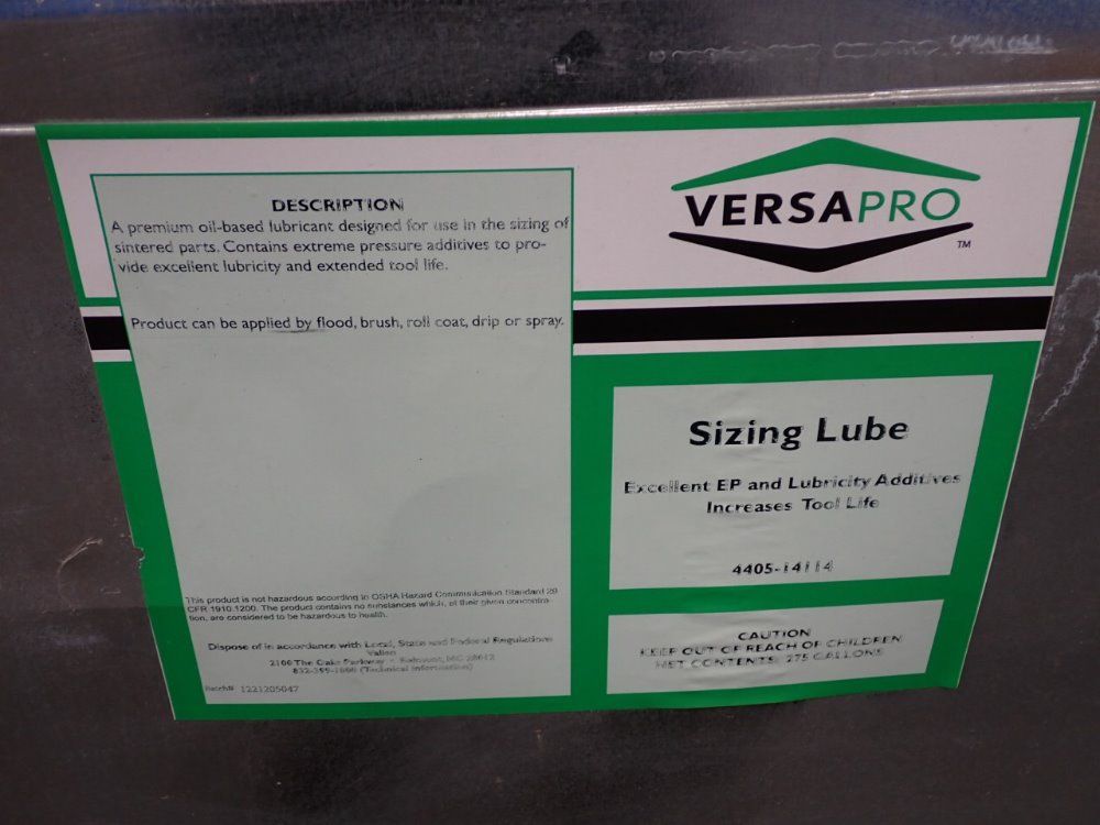 Versapro 275 Gal Lubrication Tank - 4405-14114