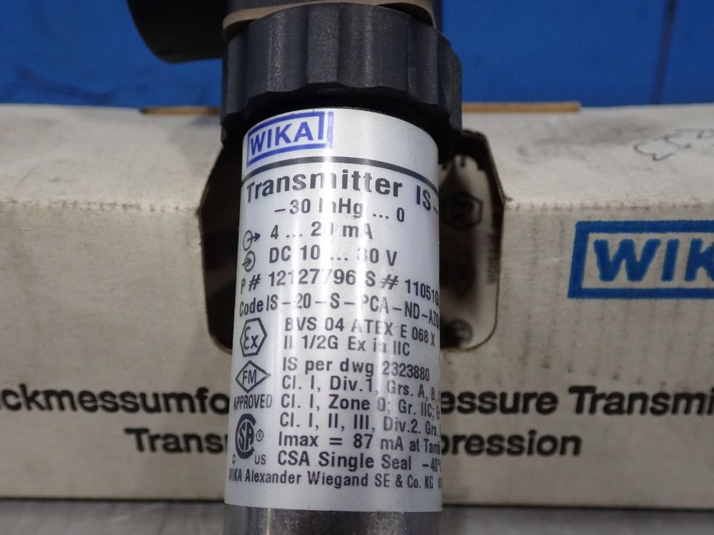 Wika Pressure Transmitter