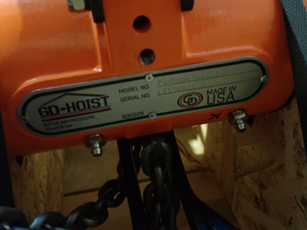 Gd-hoist 500 Lbs Chain Hoist - P1ha05lpcl018bba05